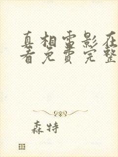 真相电影在线观看免费完整版封面