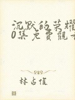 沉默的荣耀第40集免费观看