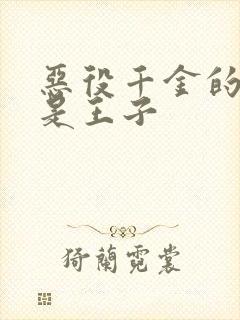 恶役千金的本命是王子