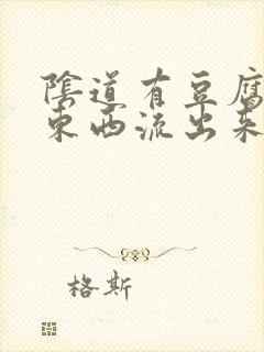 阴道有豆腐渣的东西流出来还痒