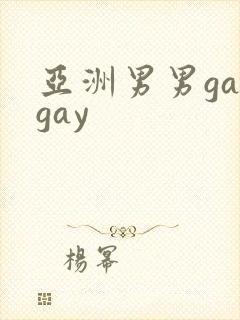 亚洲男男gaygay
