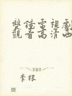 双镜电视剧免费观看高清西瓜封面