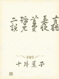 二号首长有声小说免费收听3