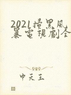 2021扫黑风暴电视剧全集剧情介绍