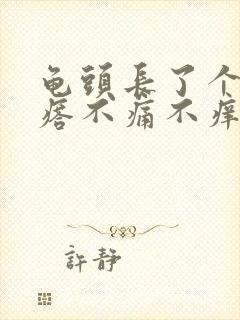 龟头长了个红疙瘩不痛不痒