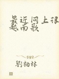 最近网上很火的越南歌