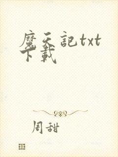 魔天记txt 下载封面