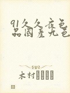 91久久夜色精品国产九色