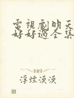 电视剧明天我们好好过全集免费播放