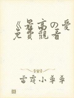 《最高の爱人》免费观看