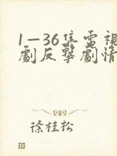 1—36集电视剧反击剧情介绍