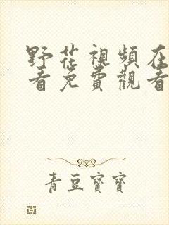 野花视频在线观看免费观看免费91