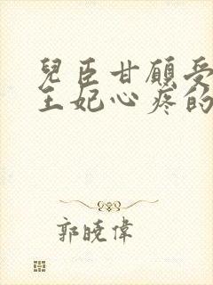 儿臣甘愿受罚,王妃心疼的小说封面