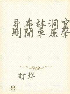 哥布林洞窟未增删开车原声