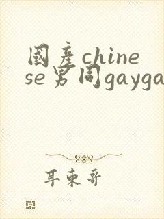 国产chinese男同gaygay