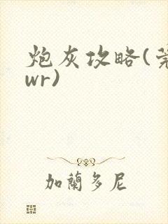 炮灰攻略(莞尔wr)