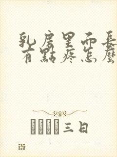 乳房里面长硬块有点疼怎么回事