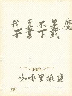 我真不是魔神电子书下载