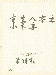 重生八零之全能小军妻