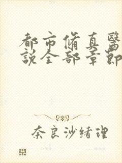 都市修真医圣小说全部章节