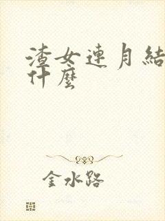 渣女连月结局是什么