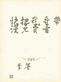 快把我哥带走动漫免费看