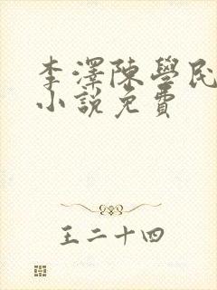 李泽陈学民书记小说免费