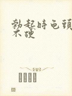 勃起时龟头怎么不硬