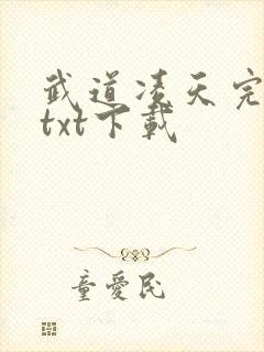 武道凌天完整版txt下载