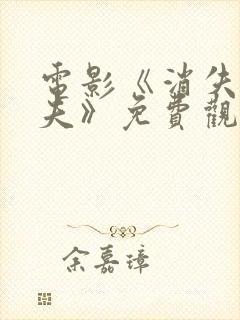 电影《消失的丈夫》免费观看全集高