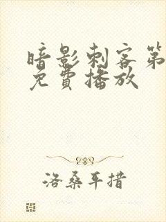 暗影刺客第八季免费播放