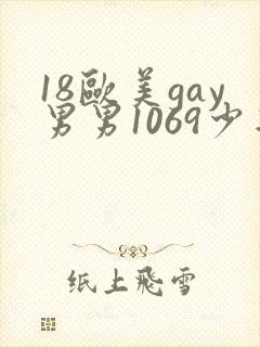 18欧美gay男男1069少年