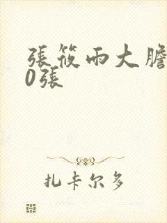 张筱雨大胆人40张