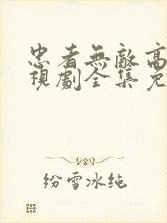 忠者无敌高清电视剧全集免费观看