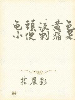 龟头流黄色液体小便刺痛是怎么回事