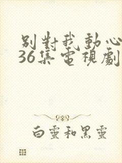 别对我动心1—36集电视剧免费观看