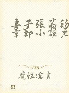 妻子张茜的最新章节小说免费阅读