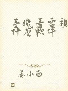 手机看电视都有什么软件