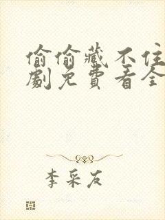 偷偷藏不住广播剧免费看全集