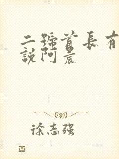 二号首长有声小说阿晨