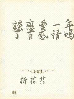 谈恋爱一年分手了有感情吗