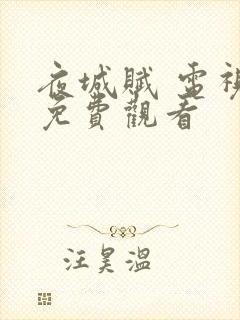 夜城赋 电视剧免费观看