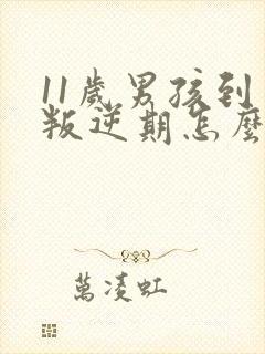 11岁男孩到了叛逆期怎么办