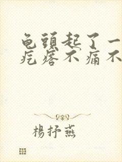 龟头起了一个小疙瘩不痛不痒