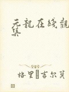 元龙在线观看七集