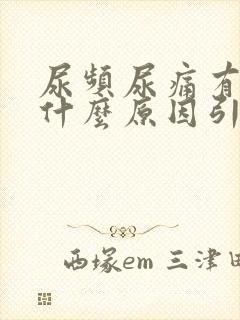 尿频尿痛有点血什么原因引起的