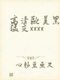 高清欧美黑人性猛交xxxx