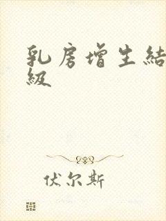 乳房增生结节3级