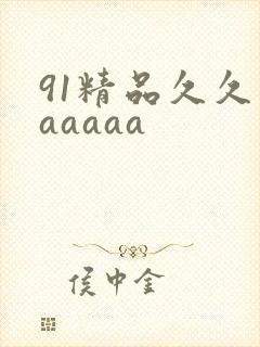 91精品久久久aaaaa