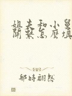 姐夫和小舅子的关系怎么填